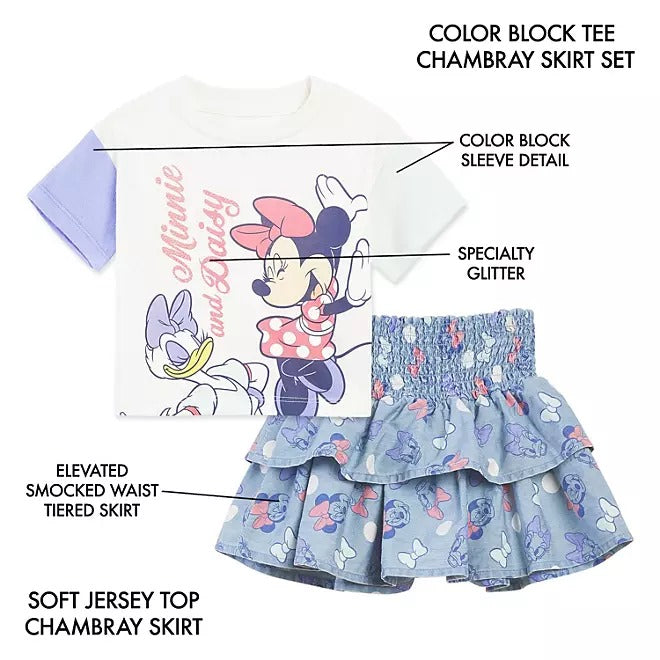 Set 2 Piezas Minnie Mouse