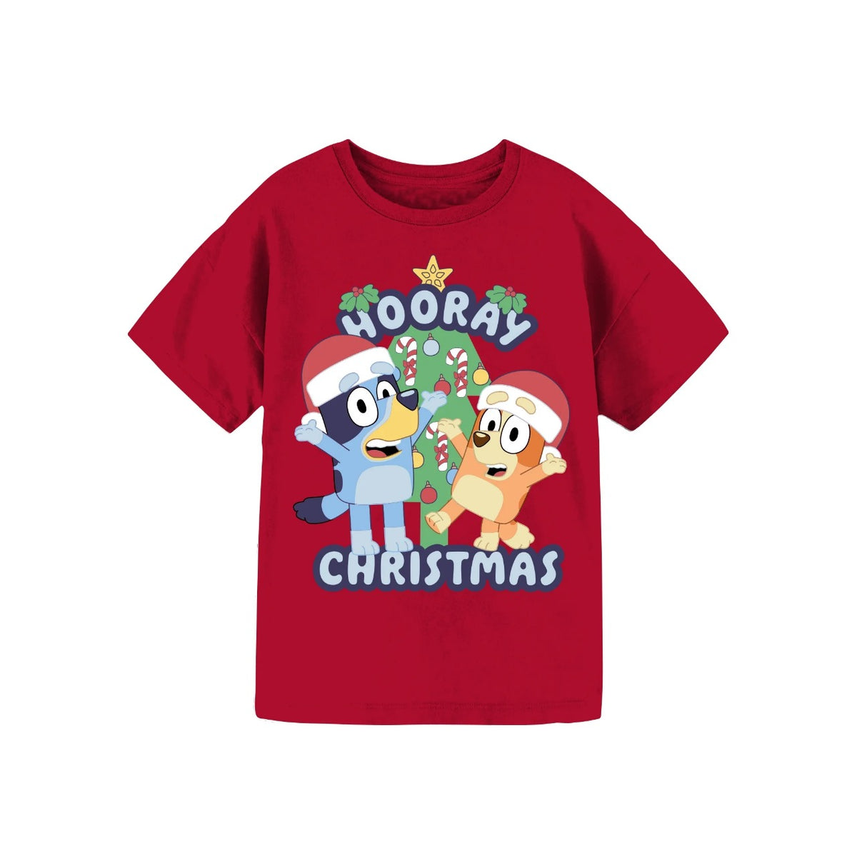 Camisa Bluey Navidad