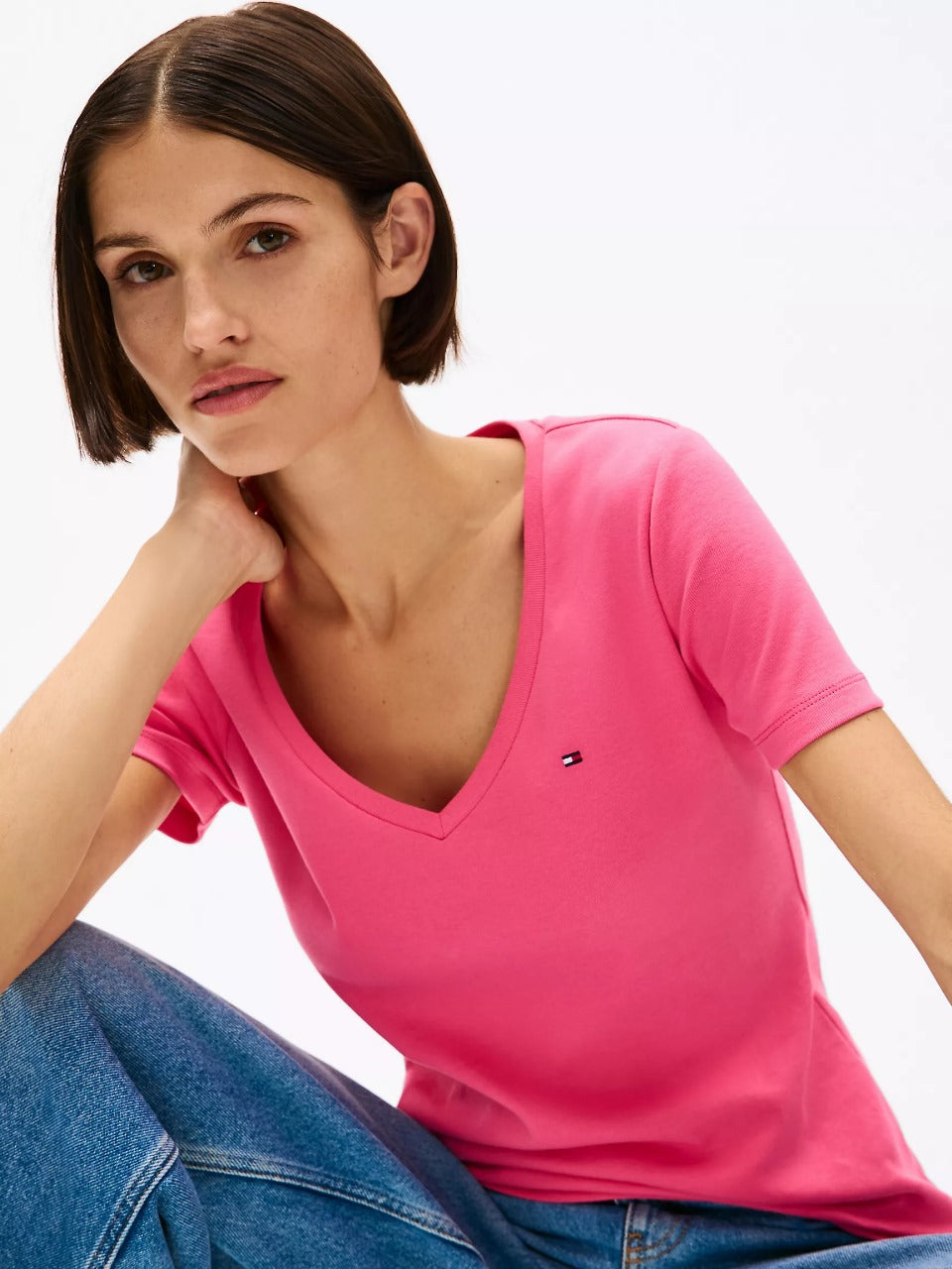 Camisa Rosa Dama