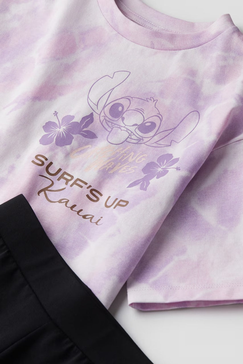 Set 2 Piezas Stitch Niña