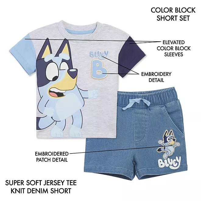 Set 2 Piezas Bluey Niño
