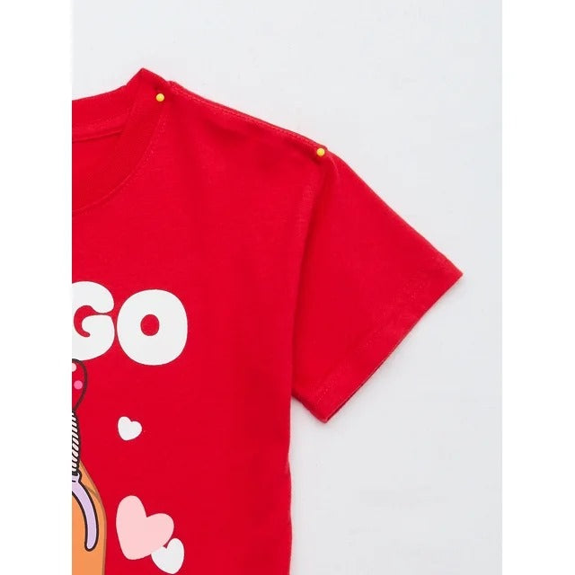 Camisa Bluey Roja