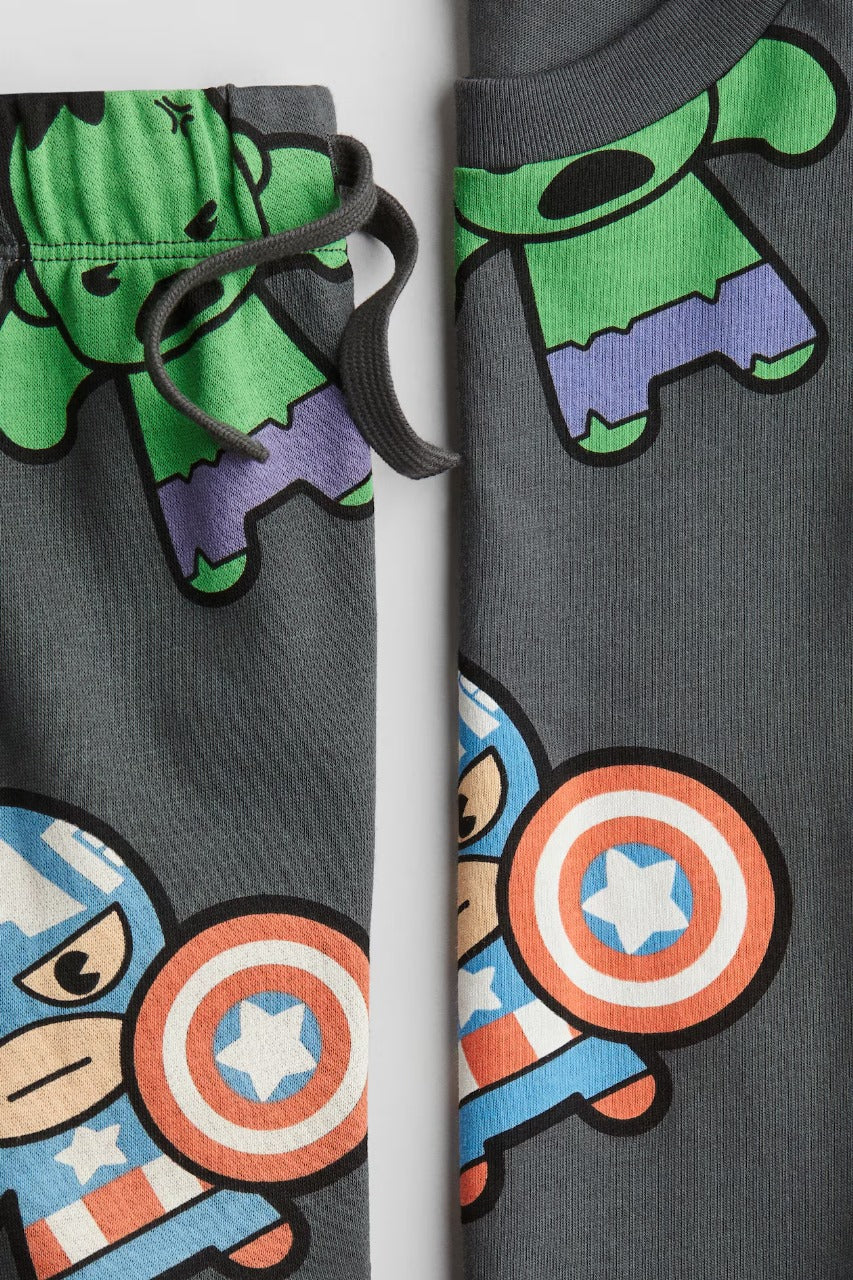 Set 2 Piezas Marvel Niño