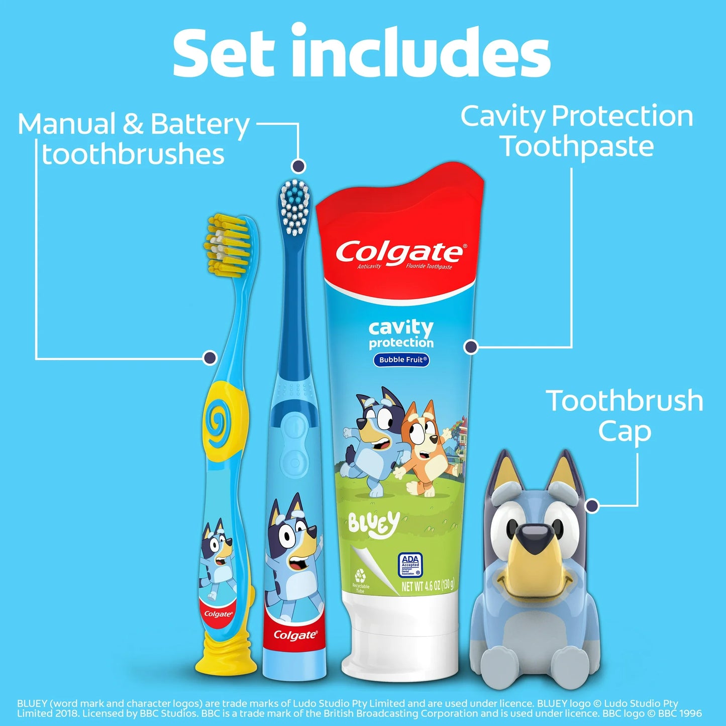 Set de Cepillos Niños