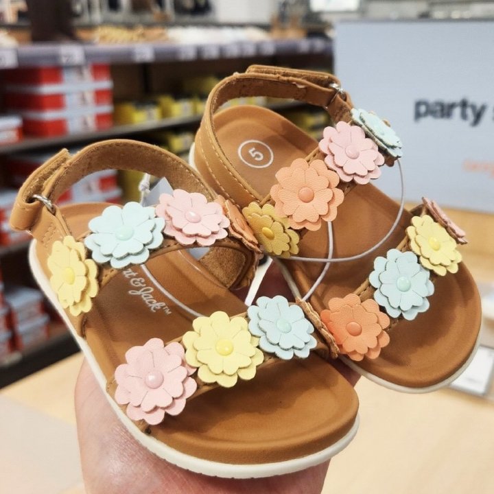 Sandalias Cafes de Flores