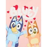 camiseta de bluey con corazones