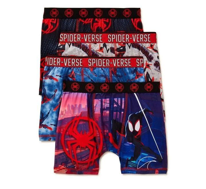 4 Pack Boxer Spiderman