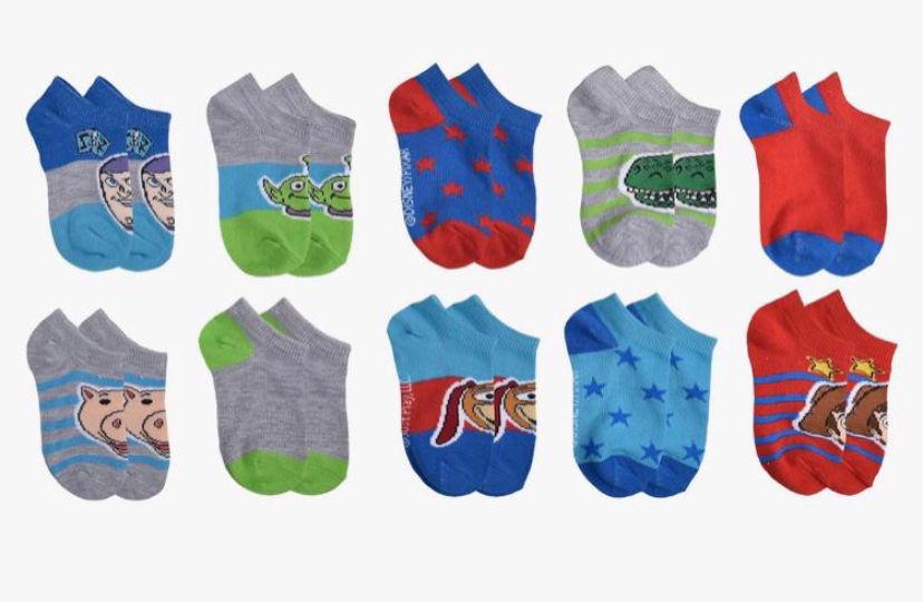 10 Pack Calcetines Toy Story