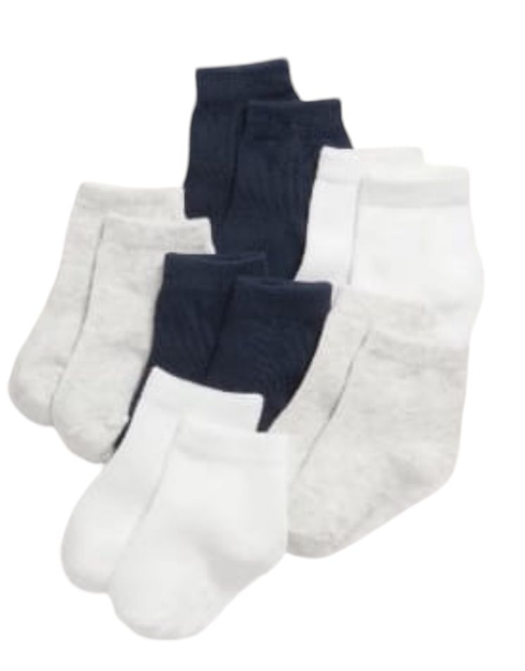 6 Pack Calcetines Niño