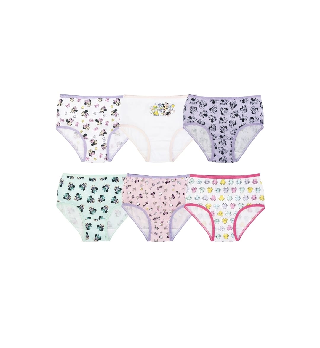 6 Pack Panties Minnie Mouse Girl