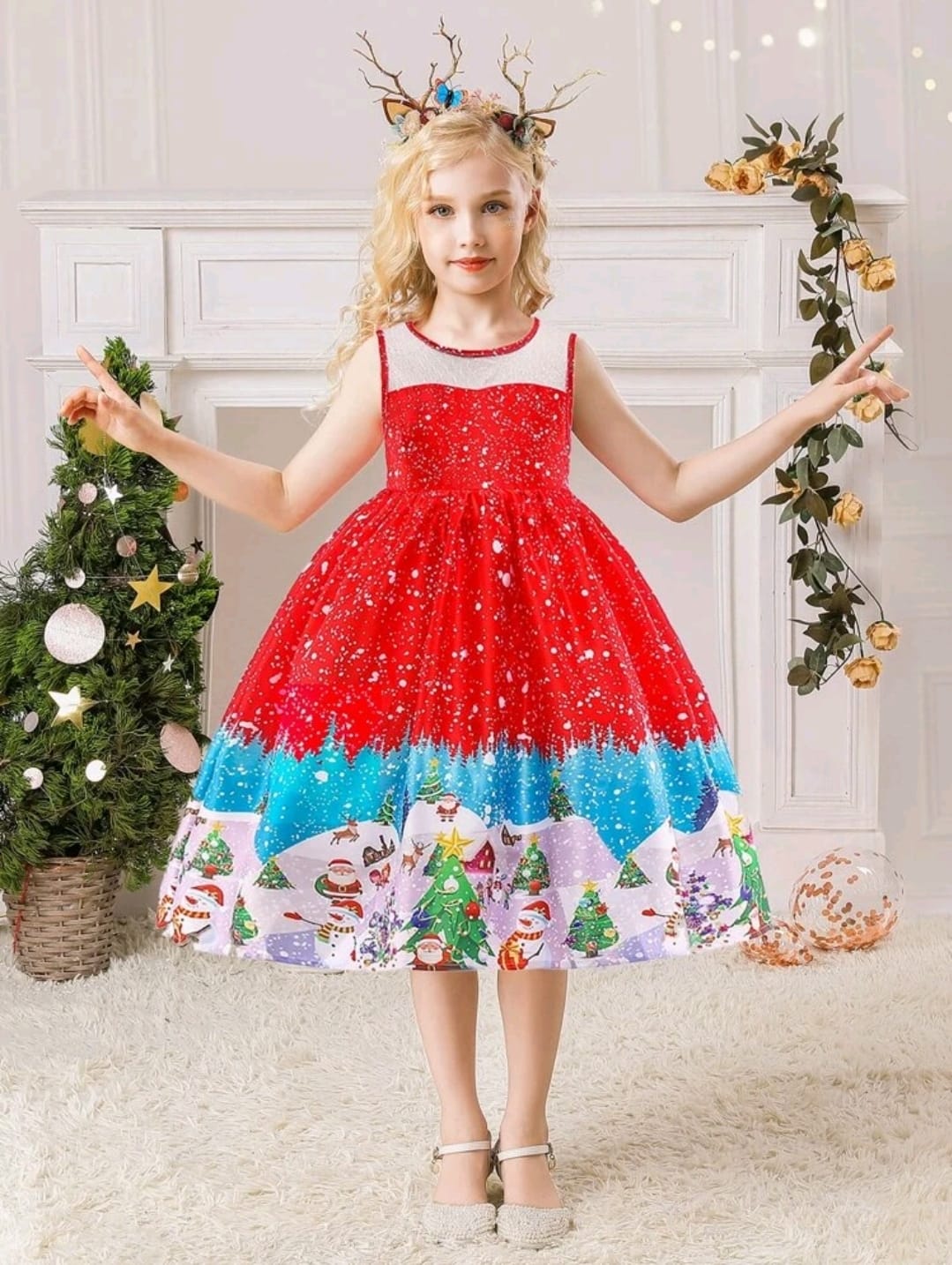 Vestido Navidad Niña