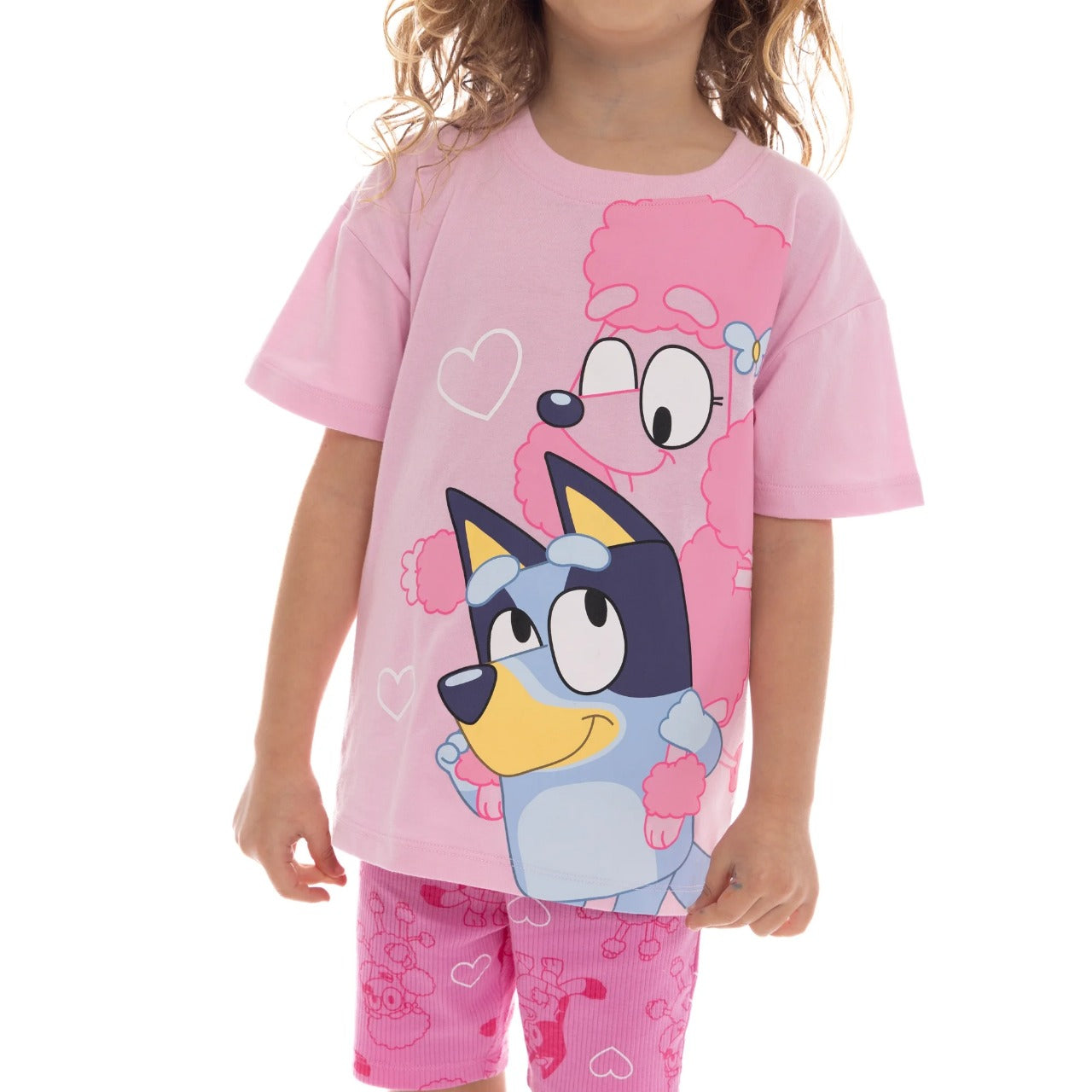 Set 2 Piezas Rosa Bluey