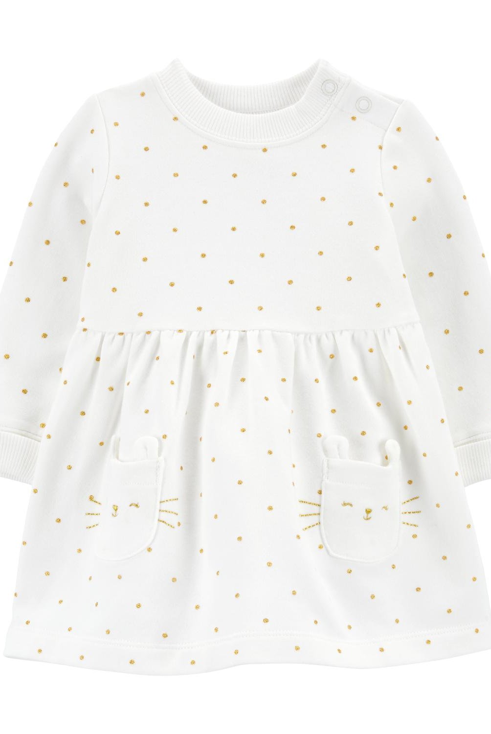 Vestido Blanco Bebe Niña