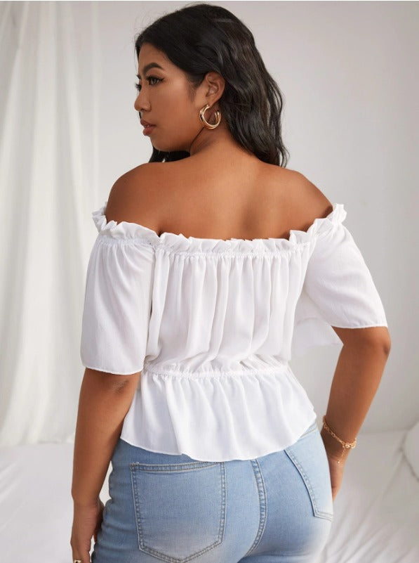 Blusa Blanca Dama