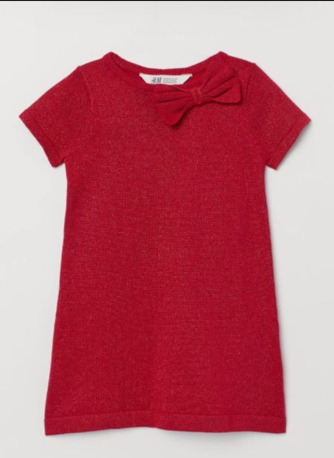 Vestido rojo Niña