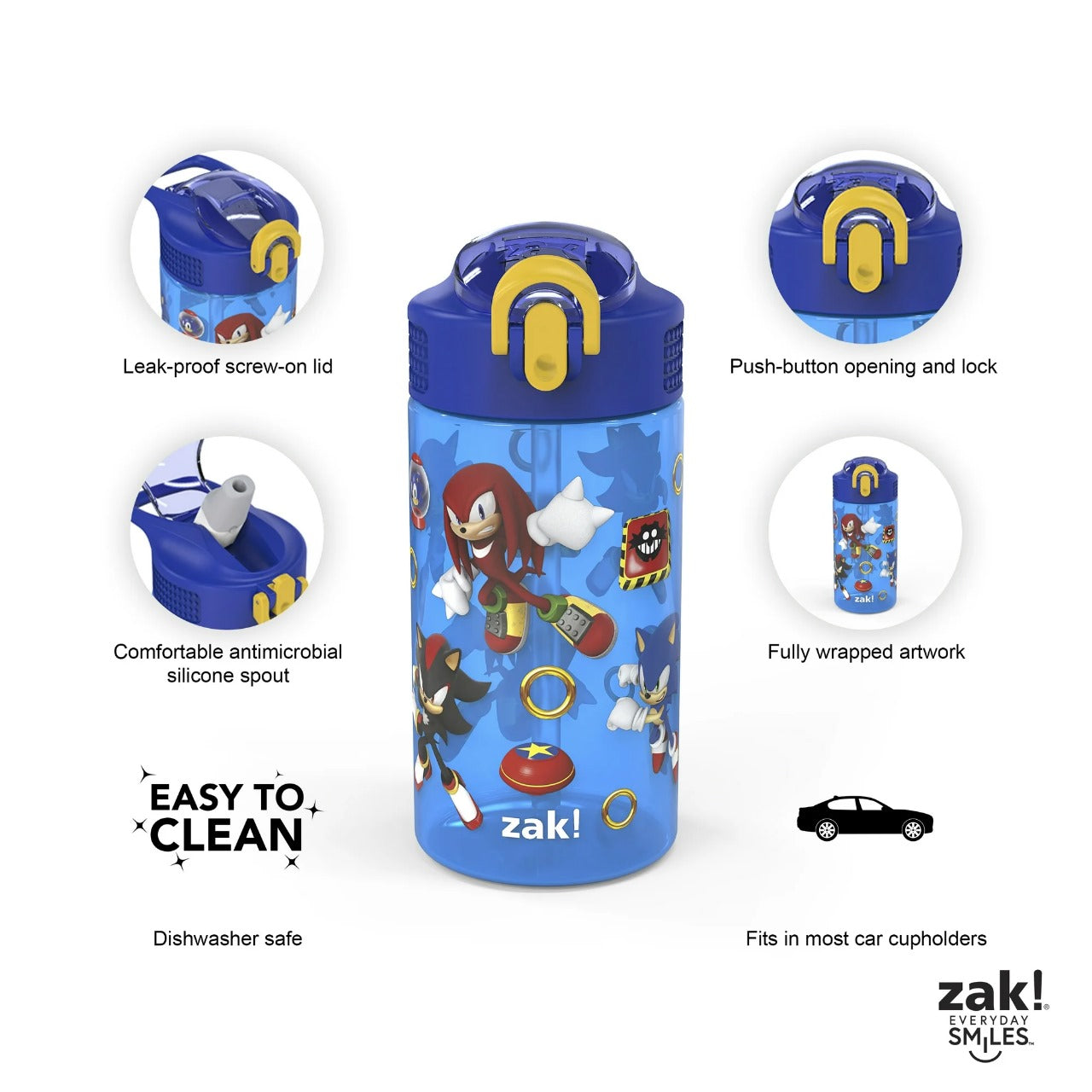Bote Plastico Sonic