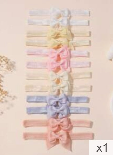 12 Pack Vinchas Niña