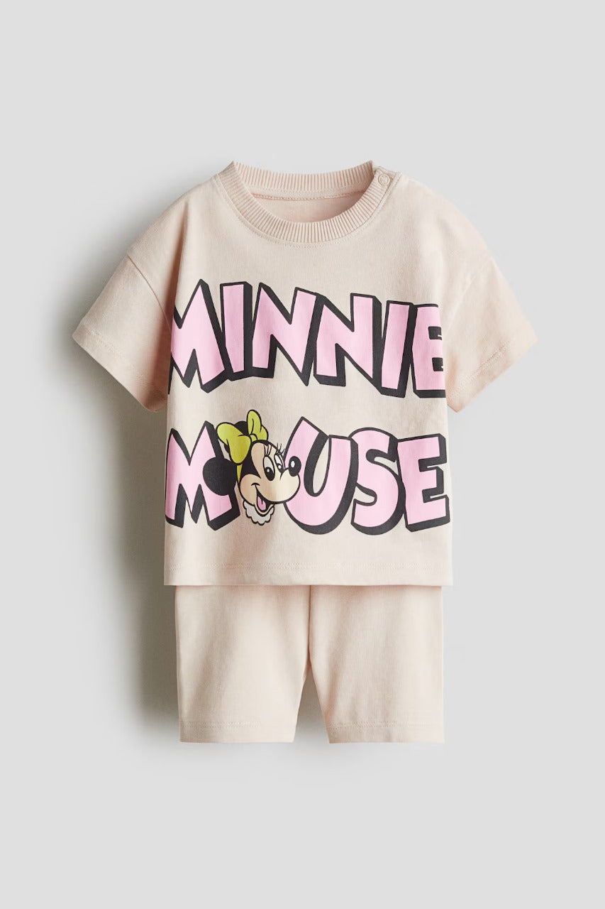 Set 2 Piezas Minnie Mouse
