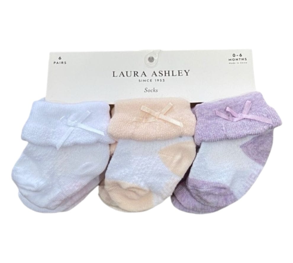 6 Pack Calcetines Bebe Niña