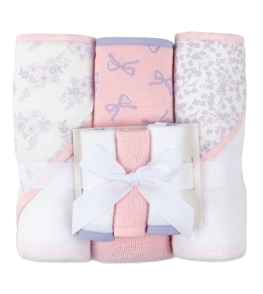 Set 6 Piezas de Baño Bebe Niña