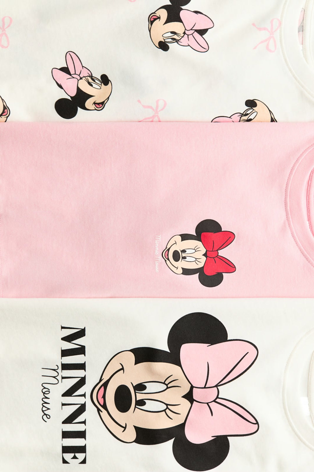 Set 3 Camisas Minnie Mouse Niña