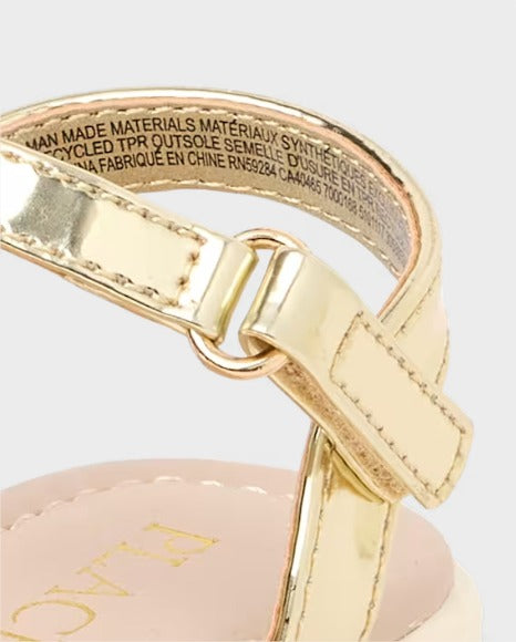 Sandalias Doradas Niña