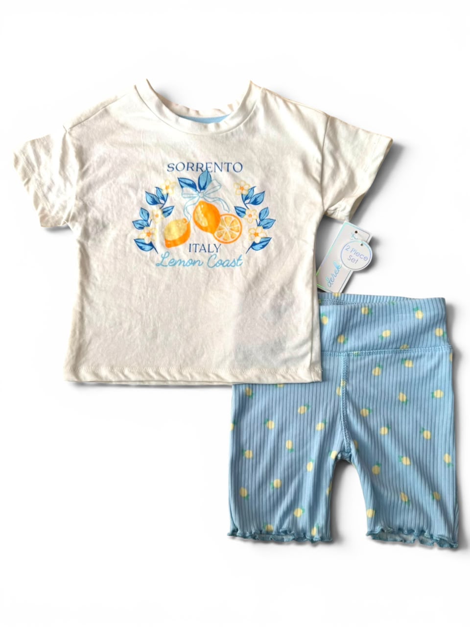 Set 2 Piezas Limones Niña Derek Heart