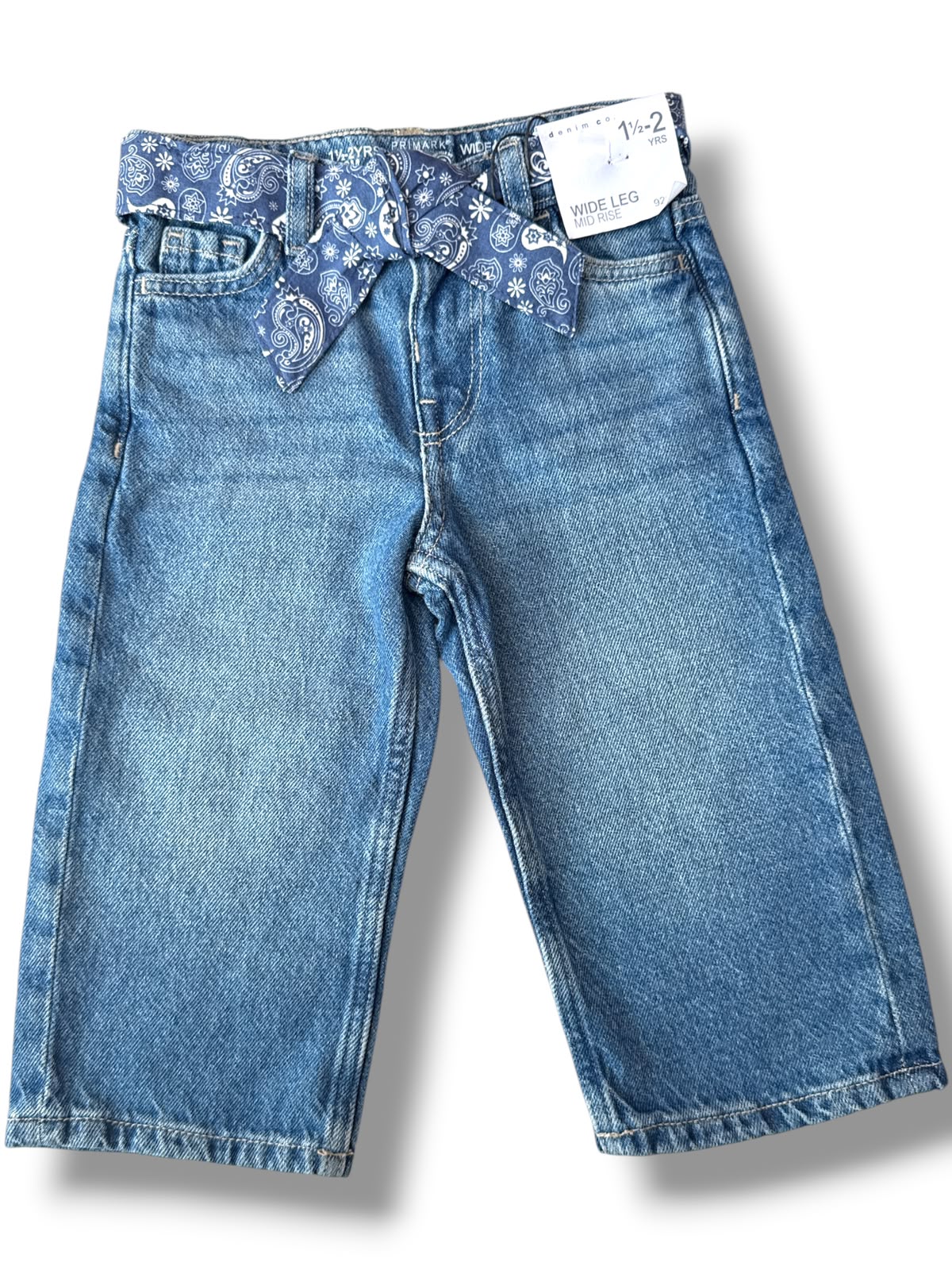 Pantalon Jean Niña Azul Primark