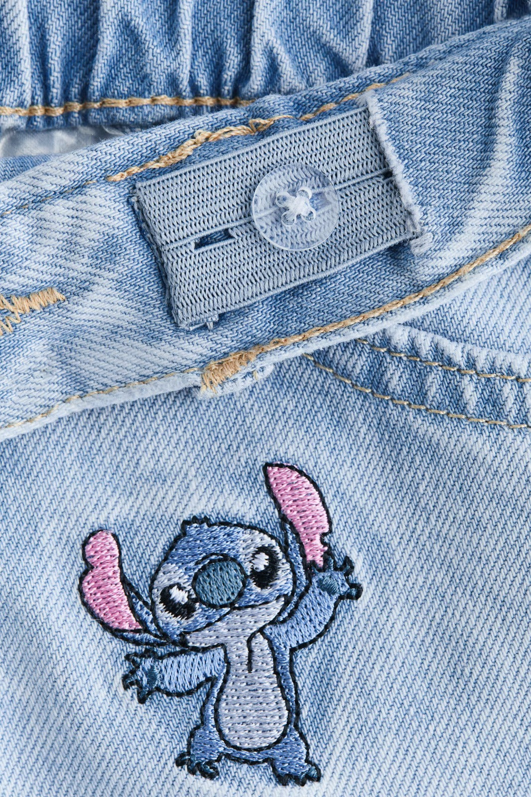 Short Azul Stitch Niña H&M