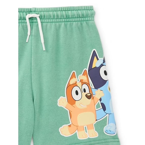 Set 2 Piezas Gris con Verde Niño Bluey