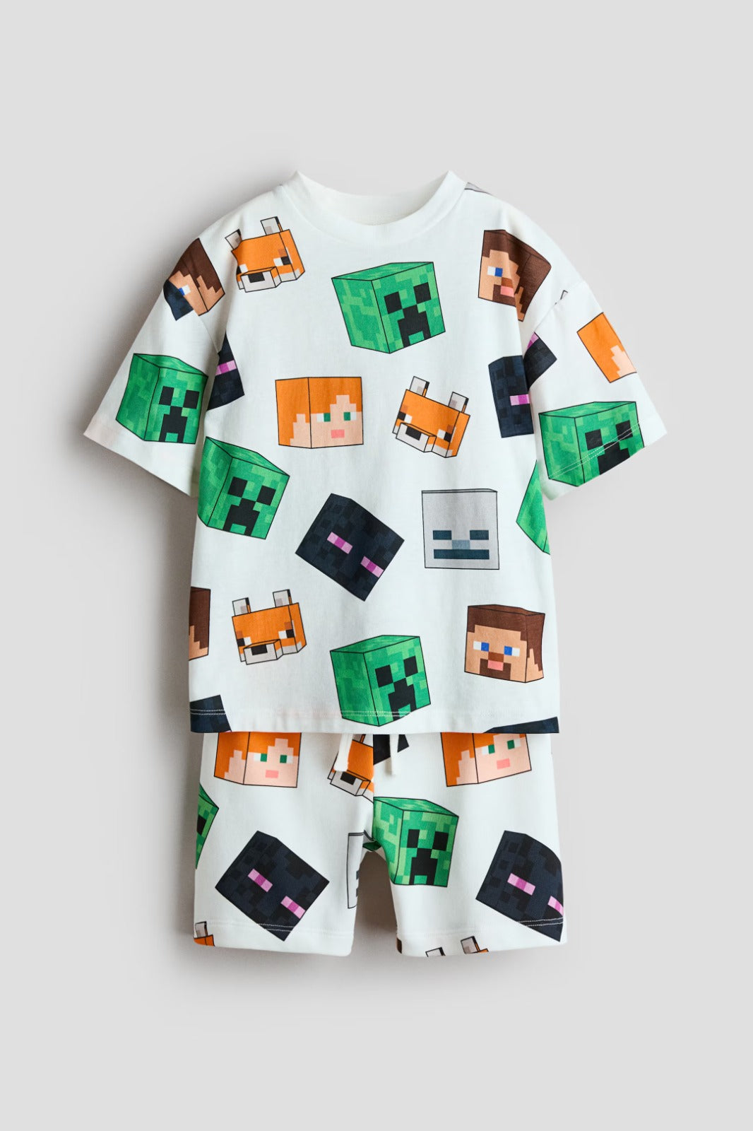 Set 2 Piezas Minecraft Blanco Niño H&M