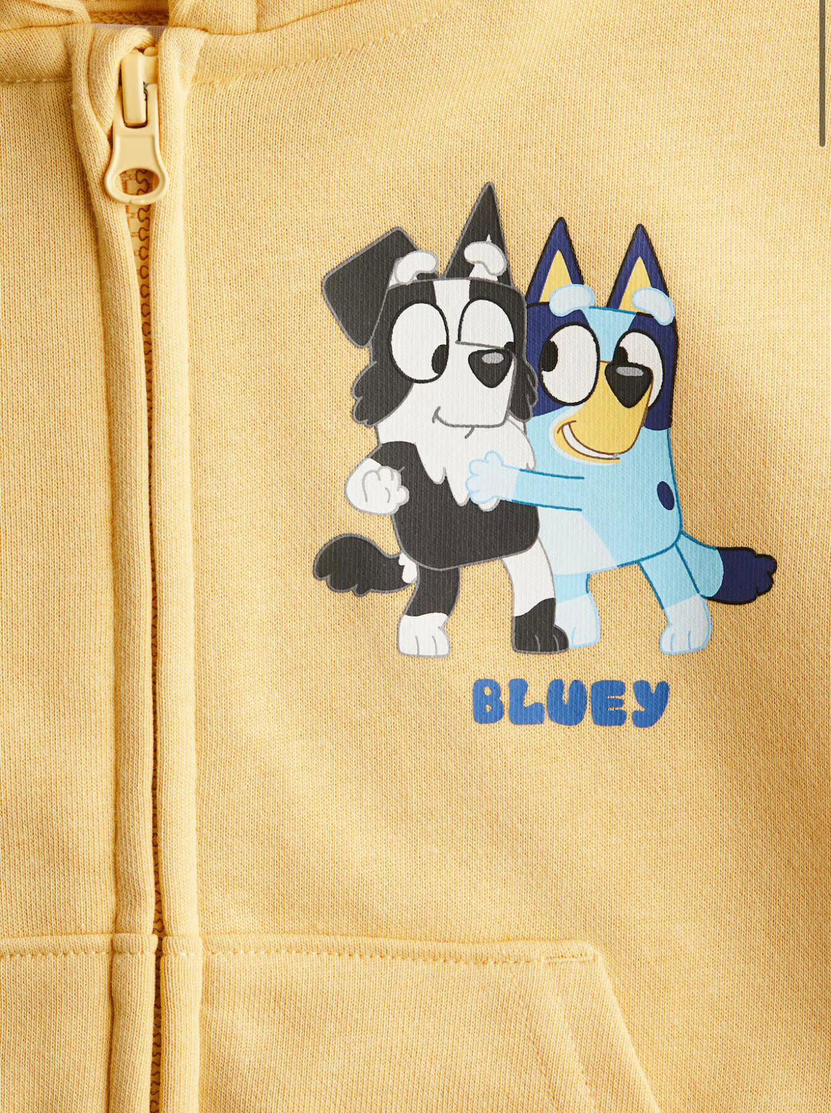 Sueter Amarillo Bluey Niños H&M