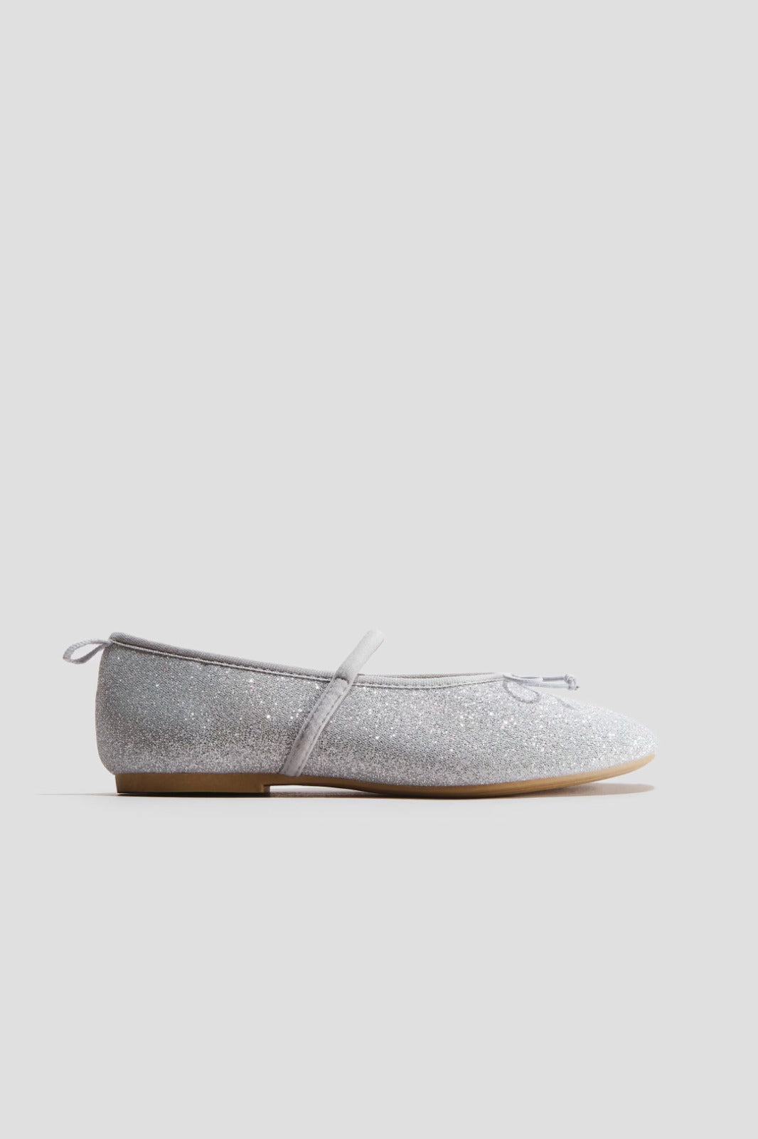 Zapatillas Brillantes Plateadas Niña H&M