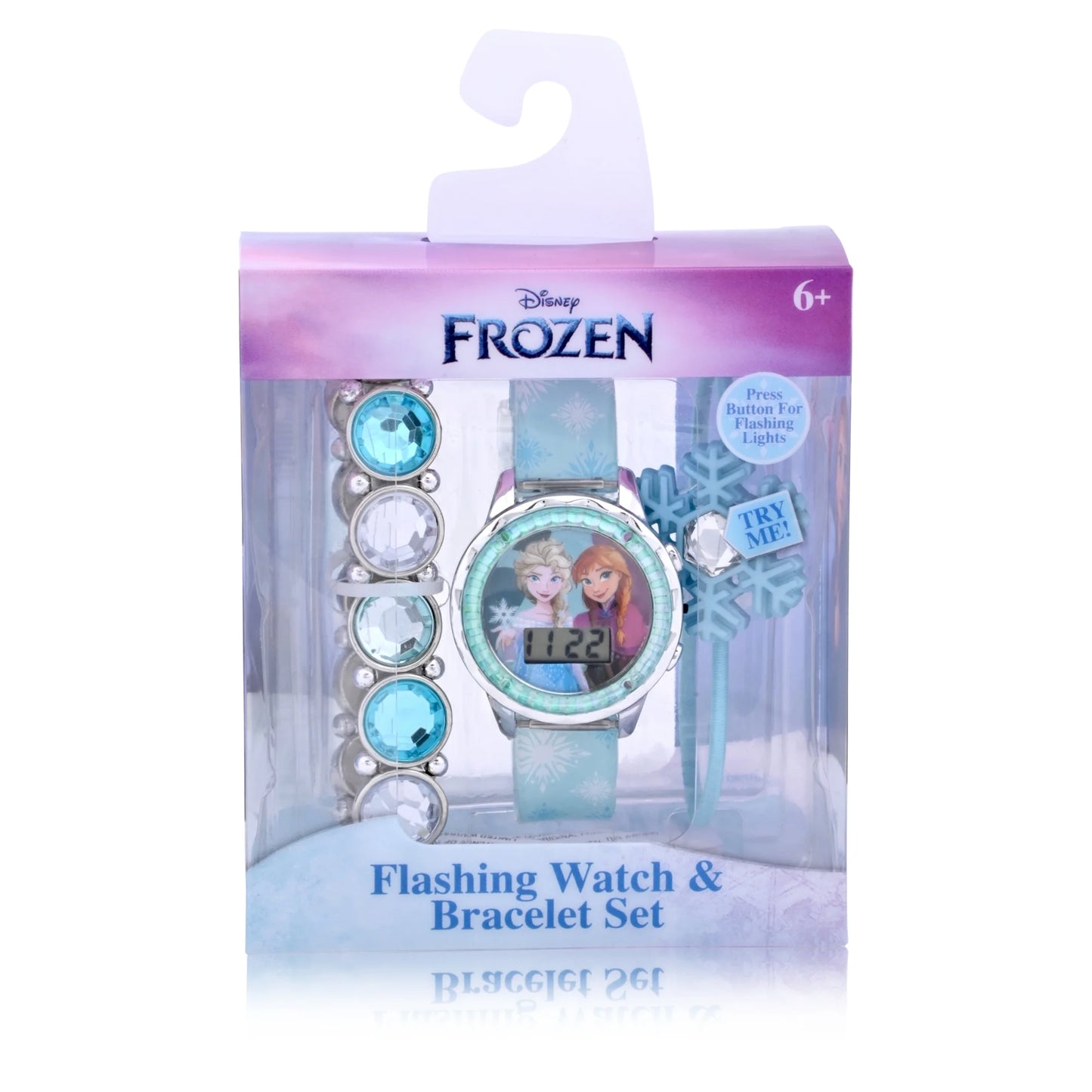 reloj y pulsera para niña 3 piezas