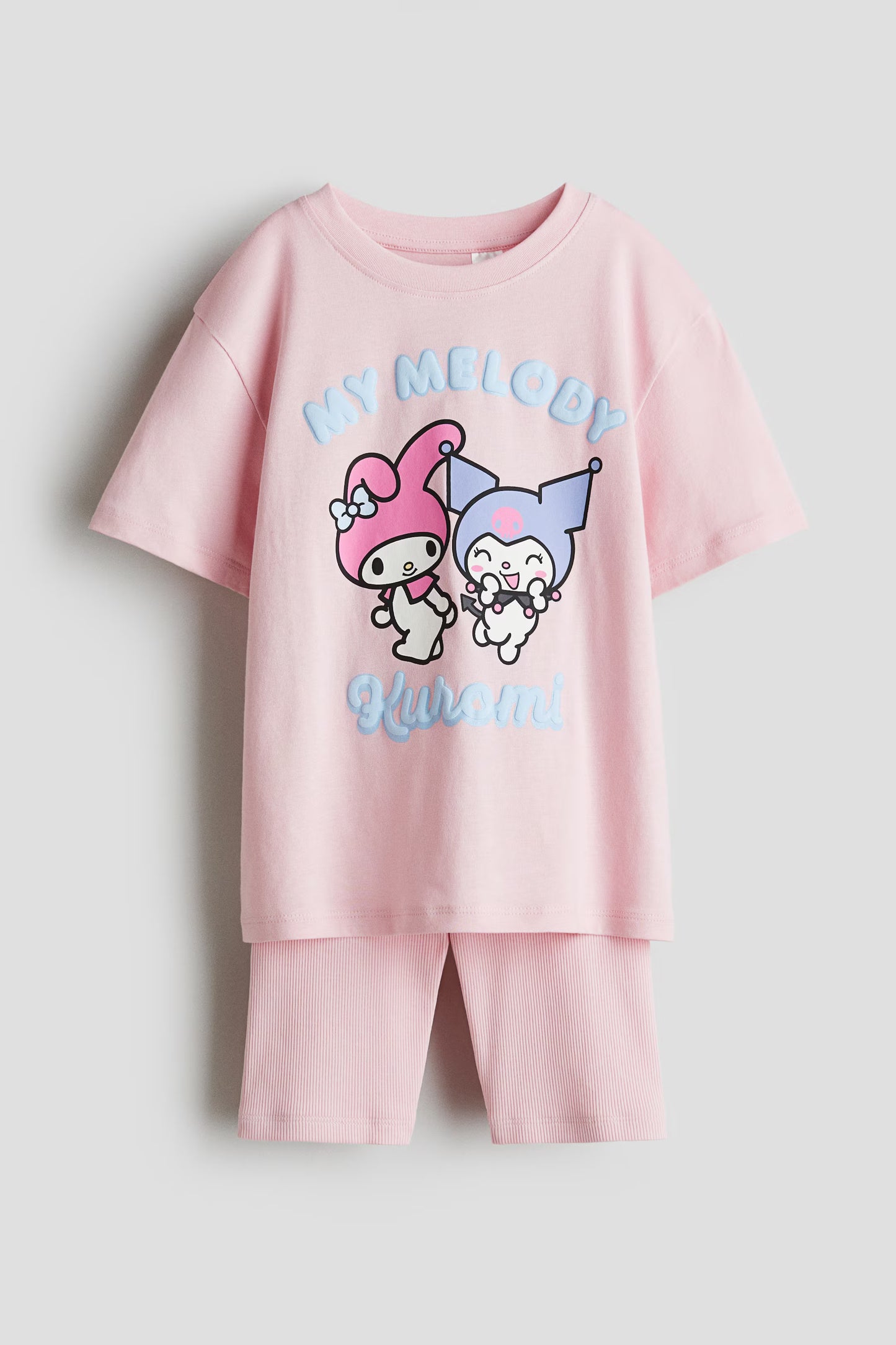 set 2 piezas HELLO KITTY Y KUROMY NIÑA
