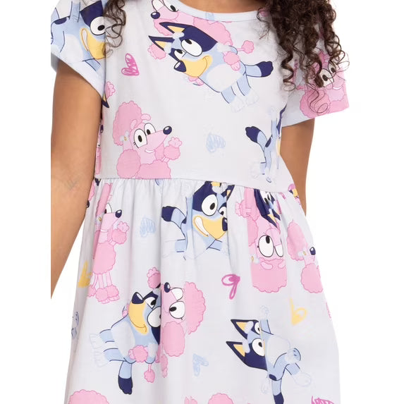 Vestido Azul Bluey