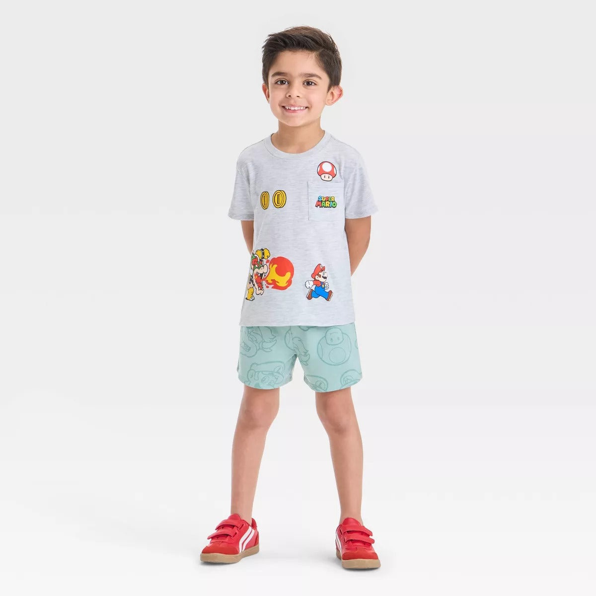 Set 2 Piezas Super Mario Niño