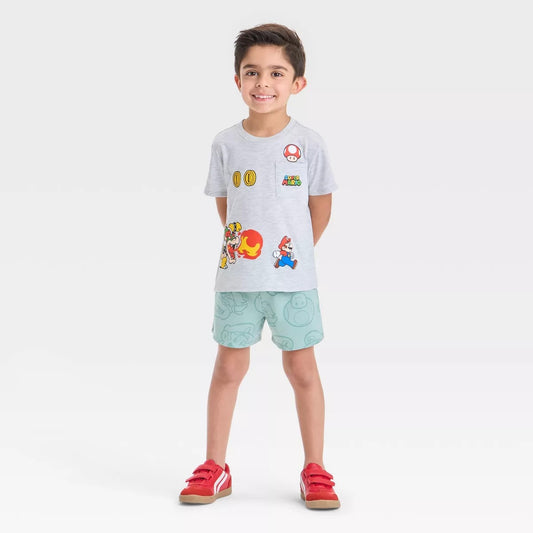 Set 2 Piezas Super Mario Niño