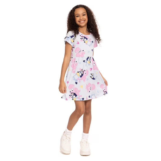 Vestido Azul Bluey