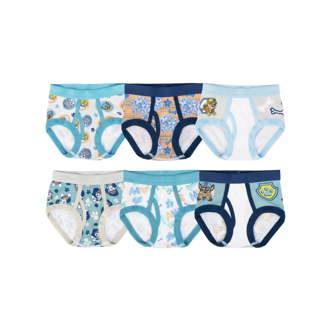 6 Pack Calzoncillos Paw Patrol Niño