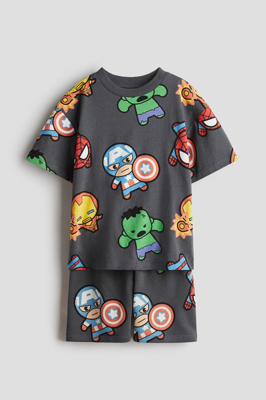 Set 2 Piezas Marvel Niño