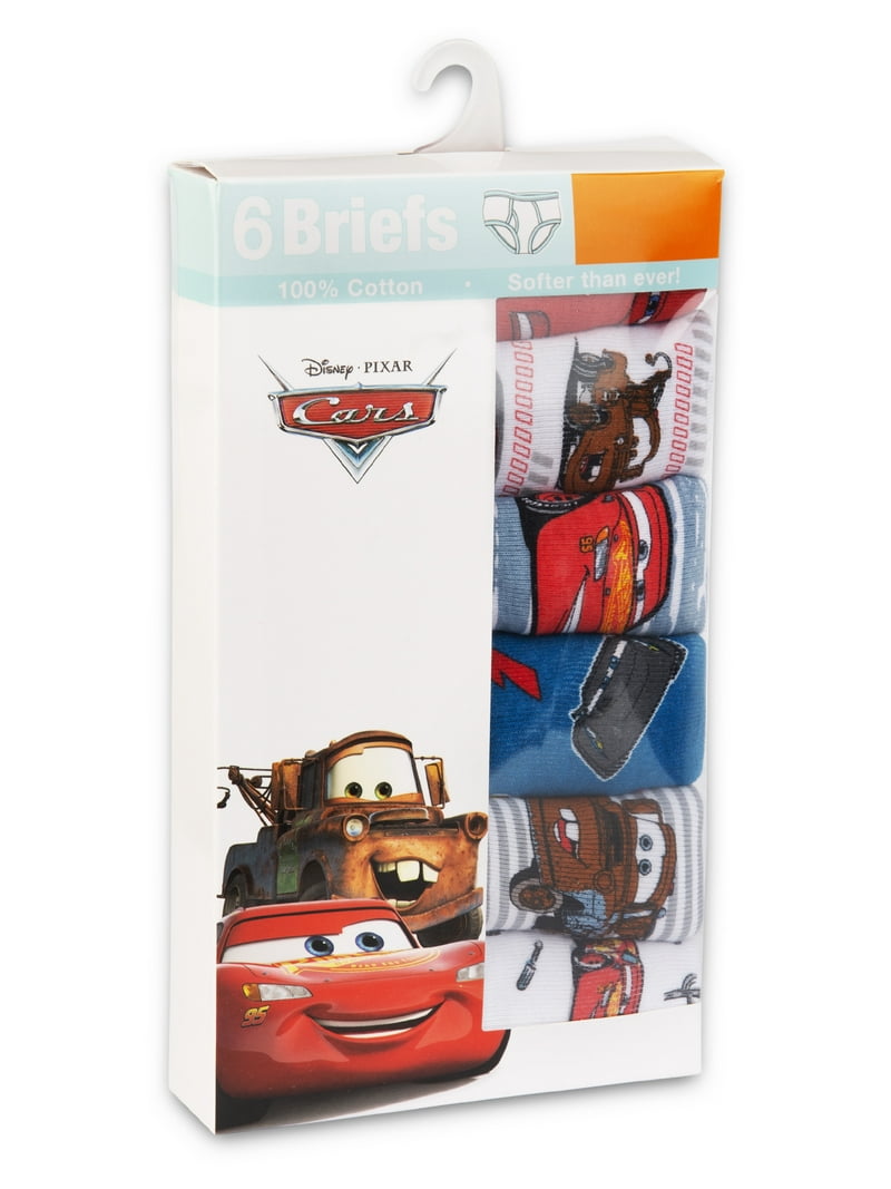 6 Pack Calzoncillos Cars