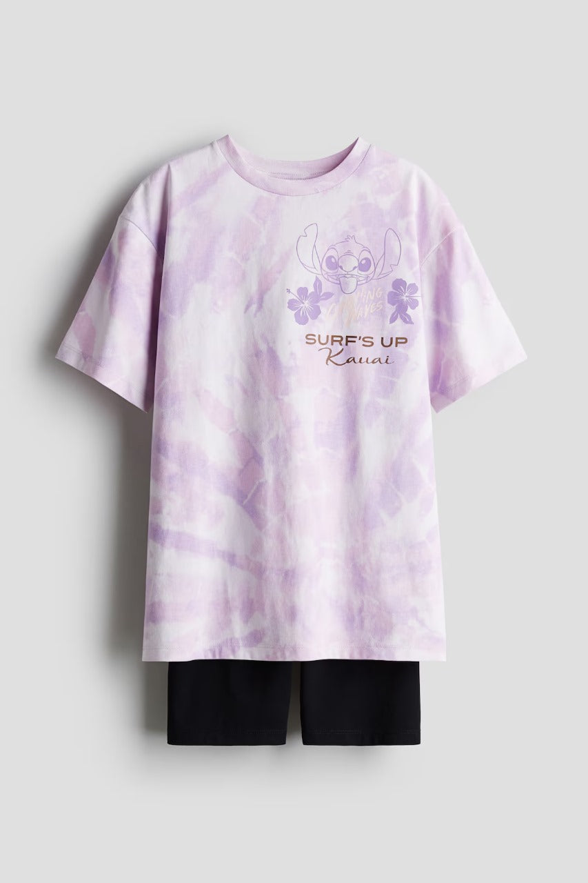 Set 2 Piezas Stitch Niña