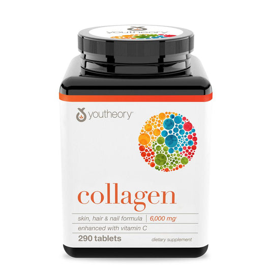 Youtheory Colágeno Avanzado 290 Tabletas / 20.68 mg