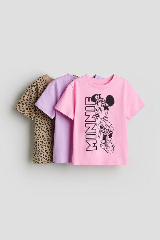 Set 3 Camisas Minnie Mouse