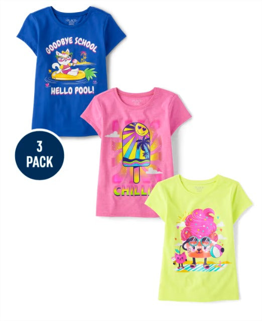 Set 3 Camisas Niña