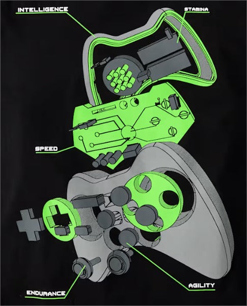 Set 3 Camisas Videojuegos Niño