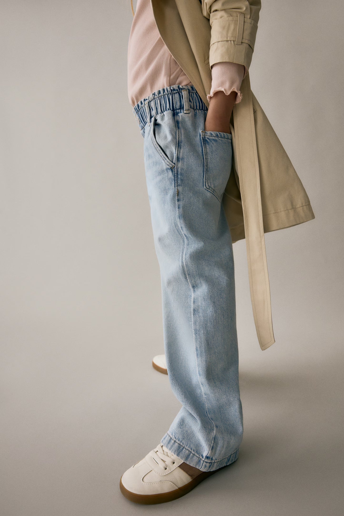 JEAN PARA NIÑA WIDE LEG H&M