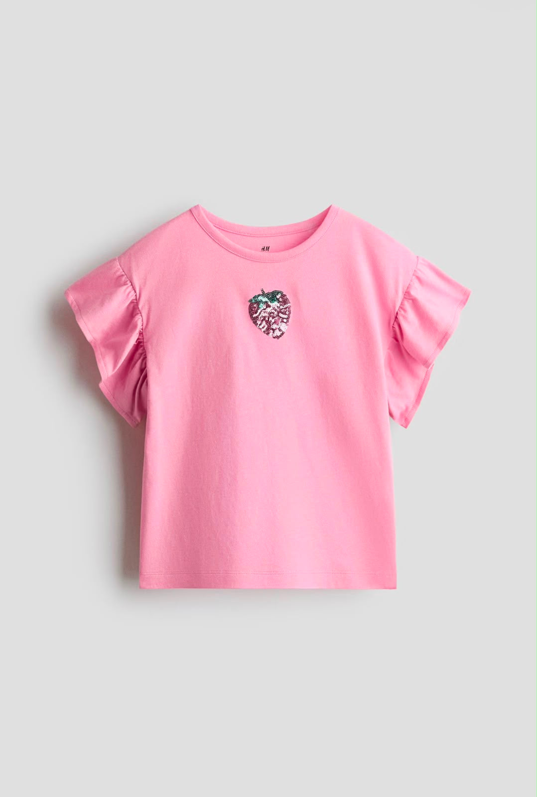 Camisa Rosa Fresa Niña H&M