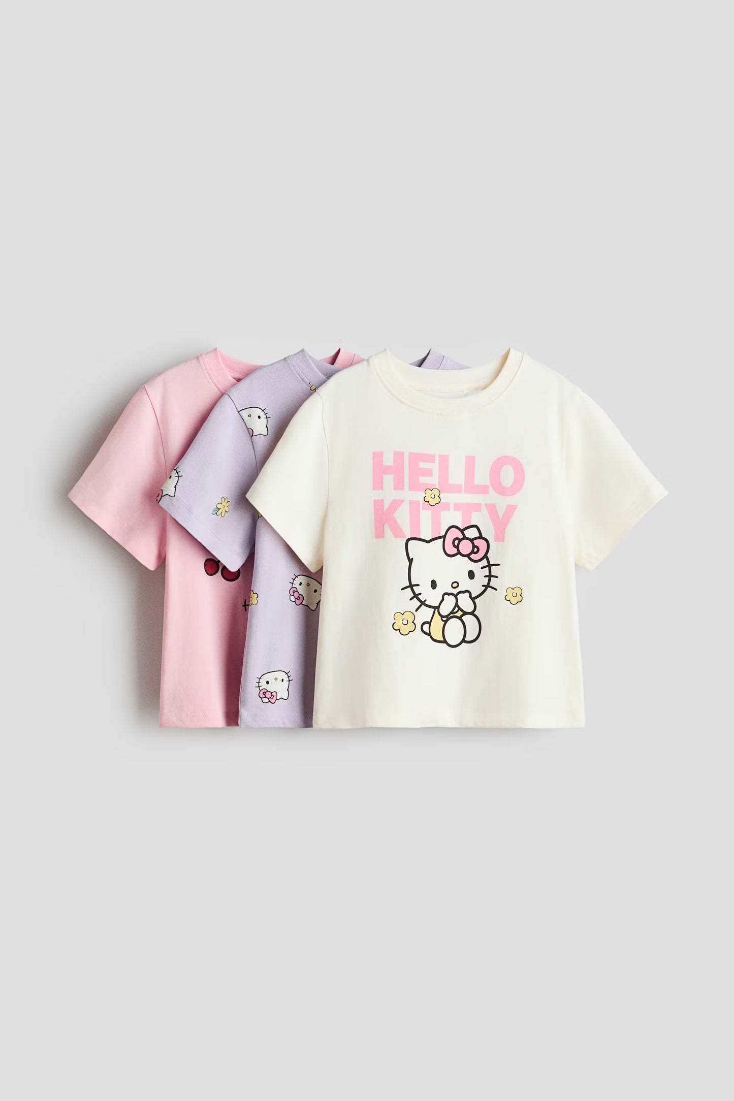 Set 3 Camisas Niña Hello Kitty H&M